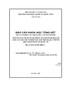 Những giải pháp giảm thiểu rủi ro kinh doanh cho các doanh nghiệp Hà Nội trong quá trình hội nhập kinh tế quốc tế