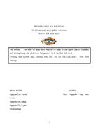 Tìm hiểu về nhận thức thái độ và hành vi của người dân về ô nhiễm môi trường trong việc phân loại thu gom và xử lý rác thải sinh hoạt