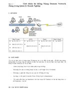 Giới thiệu hệ thống Mạng Domain Network Dùng trong Quản lý Doanh Nghiệp