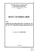 Nghiên cứu xây dựng phần mềm tự động đọc văn bản chữ Việt bằng phương phát tổ hợp formant