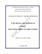 Ứng dụng lọc particle trong bài toán theo vết đối tượng