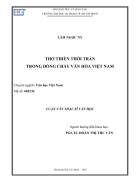 THO THIEN THOI TRAN TRONG DONG CHAY VAN HOA Viet Nam