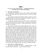 Nội dung cần đạt được của công tác ĐGTĐMT