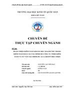 Hoàn thiện kiểm toán khoản mục doanh thu trong kiểm toán báo cáo tài chính do Công ty TNHH Kiểm toán và Tư vấn Tài chính IFC ACA Group thực hiện 1