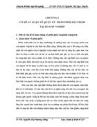 Quản lý phân phối sản phẩm tại công ty TNHH Phúc Hà 1
