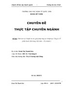 Phân tích lợi nhuận và các giải pháp tăng lợi nhuận tại Công ty Cổ phần thuốc Sát trùng Việt Nam Chi nhánh I