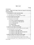 Nâng cao hiệu quả sử dụng tài sản lưu động tại Tổng công ty rau quả nông sản