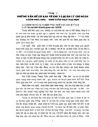 Phân tích những cơ sở lý luận những vấn đề cơ bản của chi NSNN cho GD ĐH Thực trạng và giải pháp