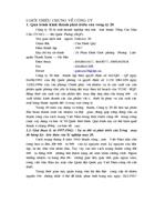 Báo cáo tổng hợp về Xưởng may đo hàng kỹ tiền thân của Xí nghiệp may 20