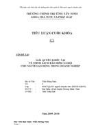 Giải quyết khiếu nại về chính sách bảo hiểm xã hội cho người lao động trong doanh nghiệp