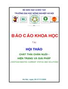 CHẤT THẢI CHĂN NUÔI HIỆN TRẠNG VÀ GIẢI PHÁP LIVESTOCK WASTES CURRENT STATUS AND SOLUTIONS 90 trang