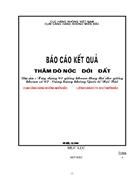 Thăm dò 02 giếng khoan Cảng hàng không Quốc Tế Nội Bài phục vụ xây dựng 01 giếng khoan khai thác