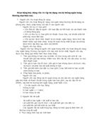 Thực trạng huy động và cấp tín dụng ngân hàng thương mại 201