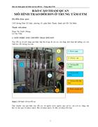 Báo cáo tham quan mô hình trao đổi ion ở trung tâm etm