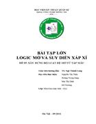 Xây dựng bộ luật hệ mờ từ tập mẫu