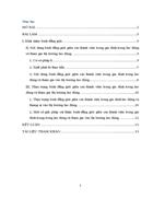 Vấn đề bình đẳng giới giữa các thành viên trong gia đình trong lao động và tham gia vào thị trường lao động