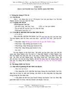 Báo cáo ĐTM dự án Đầu tư xây dựng khu xử lý CTR huyện Can Lộc giai đoạn I tại Thị trấn Nghèn huyện Can Lộc tỉnh Hà Tĩnh