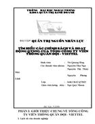 Tìm hiểu các chính sách và hoạt động QTNNL của tổng công ty viễn thông quân đội viettel