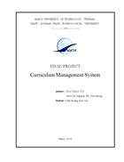 Curriculum Management System 1