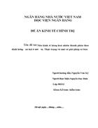 Nền kinh tế hàng hoá nhiều thành phần theo định hướng x hội ở nước ta Thực trạng và một số giải pháp cơ bản