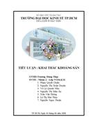 Khai thác khoáng sản