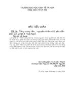 Tăng cung tiền nguyên nhân chủ yếu dẫn đến lạm phát ở Việt Nam