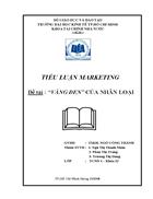 Vàng đen của nhân loại