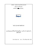 So sánh quan điểm về bản thể luận giữa các trào lưu triết học