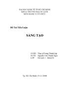 Sáng tạo