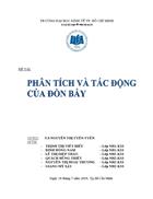 Phân tích và tác động của đòn bẩy
