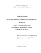 ASEAN quá trình hội nhập ASEAN thuận lợi khó khăn lợi ích và thành tựu đạt được