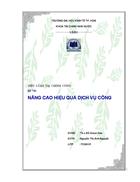 Nâng cao hiệu quả dịch vụ công 1