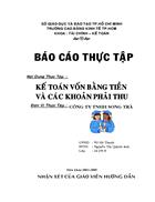 Kế toán vốn bằng tiền và các khoản phải thu tại công ty TNHH LONG TRÀ