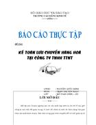 Kế toán lưu chuyển hàng hoá tại Công ty TNHH TTNT 1