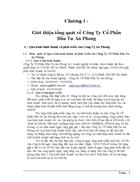 Công tác kế toán tại Công Ty Cổ Phần Đầu Tư An Phong
