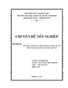 Tổ chức công tác kế toán tại công ty cổ phần vàng bạc đá quý sjc bàn cờ