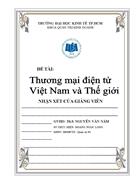 Thương mại điện tử Việt Nam và Thế giới