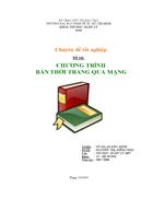 Chương trình bán thời trang qua mạng