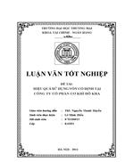 Hiệu quả sử dụng vốn cố định tại công ty cổ phần cơ khí đỗ kha hà nội 201