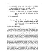 Mối quan hệ giữa lực lượng sản xuất và quan hệ sản xuất nhìn từ phát triển nông nghiệp nông thôn ở việt nam 1