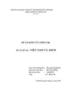 Việt nam và asem