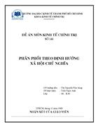 Phân phối theo định hướng XHCN