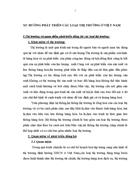 Xu hướng phát triển các loại thị trường ở Việt Nam