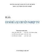 Cơ sở rửa xe chuyên nghiệp TNT