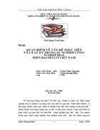 Quan điểm về vấn đề thực tiễn và lý luận trong sự nghiệp công nghiệp hoá hiện đại hoá ở Việt Nam