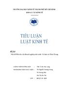 Vấn đề Phá sản của Doanh nghiệp nhà nước Lí luận và Thực Trạng 1