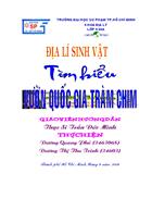 Vườn quốc gia tràm chim