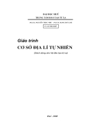 Cơ sở địa lý tự nhiên