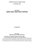 Giáo dục học đại cương