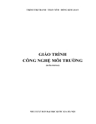 Giáo trình công nghệ môi trường ĐHQGHN